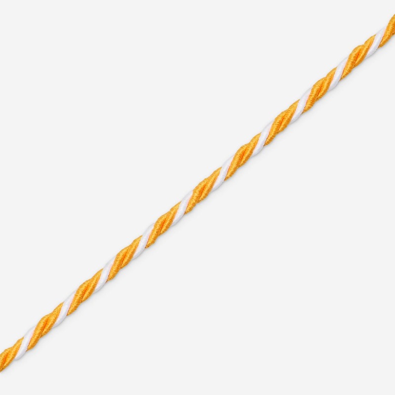 Blazer Cord – Gold/White Twist