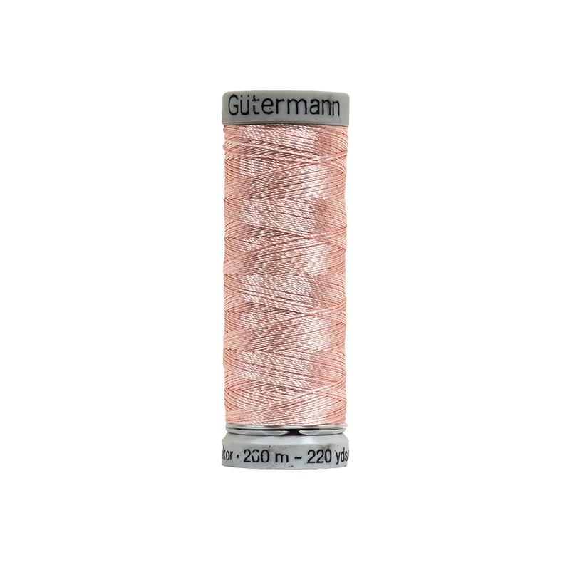 Gutermann Machine Embroidery Thread 200m – 9934 Varigated Peppermint