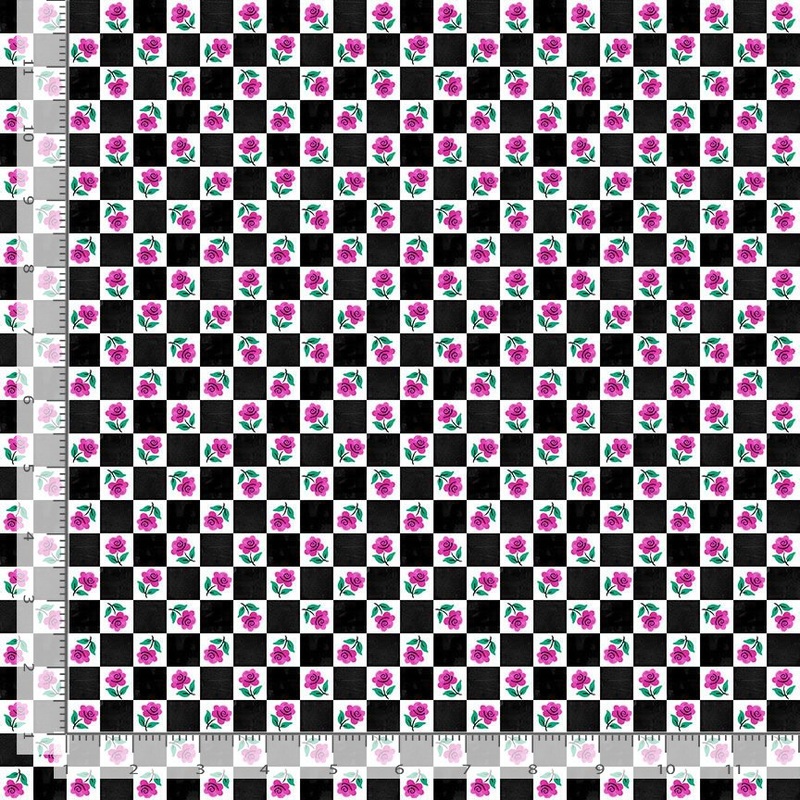 Mix Tape DPJ3238-Multi Rose Blocks Multi