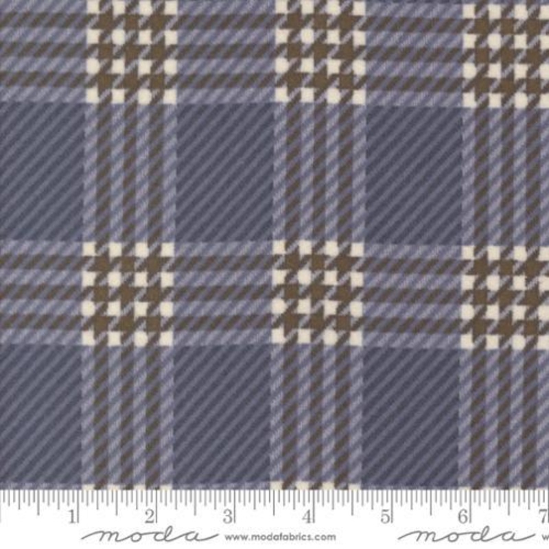 Prairie Gatherings  –   549313F-16 Plaid Indigo