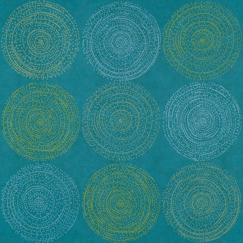 Remnant of Arc-Com Cosmos Atlantic Blue Upholstery Vinyl Order Product 1