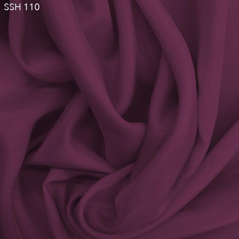 Silk Habotai (China Silk) – Sangria Purple Fabric by the Yard