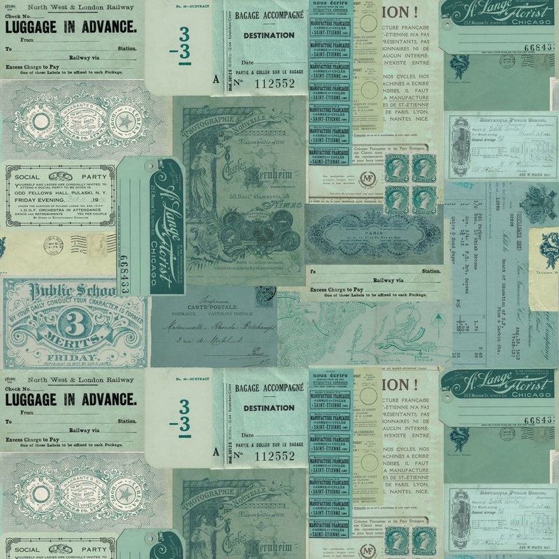 Teal Palette / Ephemera