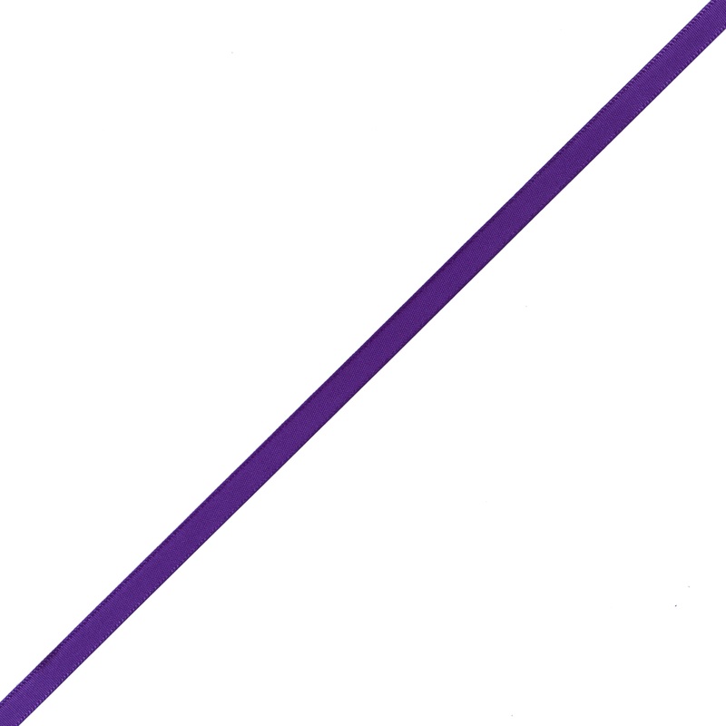 1/4″ Purple Single Face Satin Ribbon
