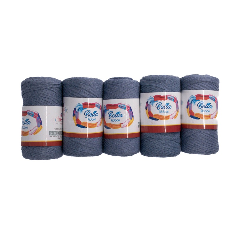 200g 5PC Bella Ribbon Blue 1000000351385
