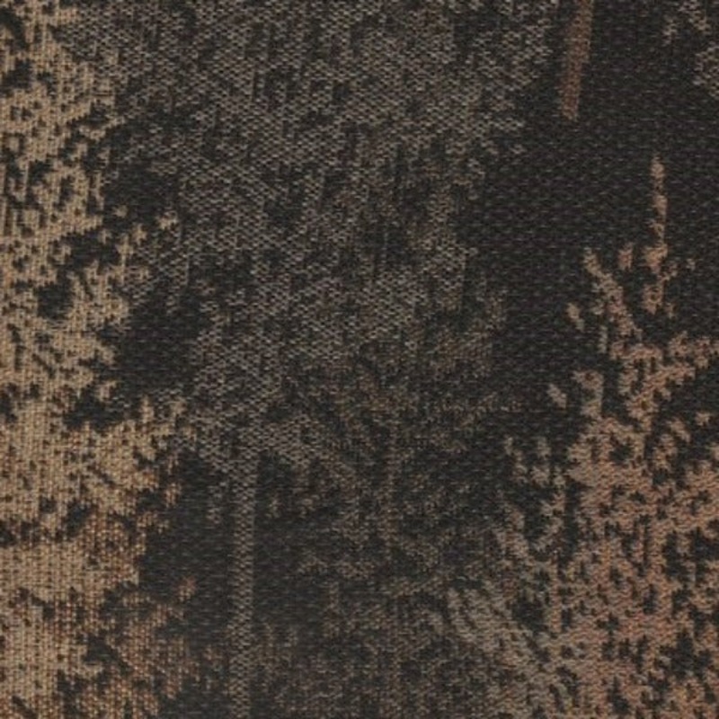 Cabin Night Foliage Design Brown Upholstery Fabric Order Product
