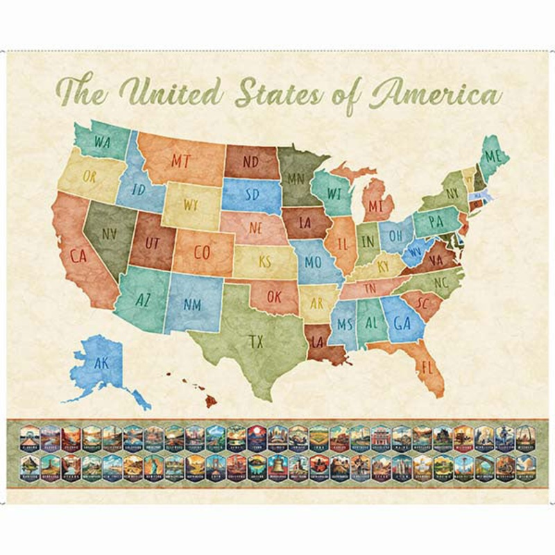 On the Road Again 2600-30737-X 36″ Panel