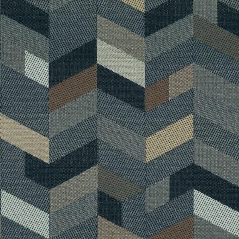 Remnant of Maharam Parquet Alpha Gray Upholstery Fabric Order Product 1