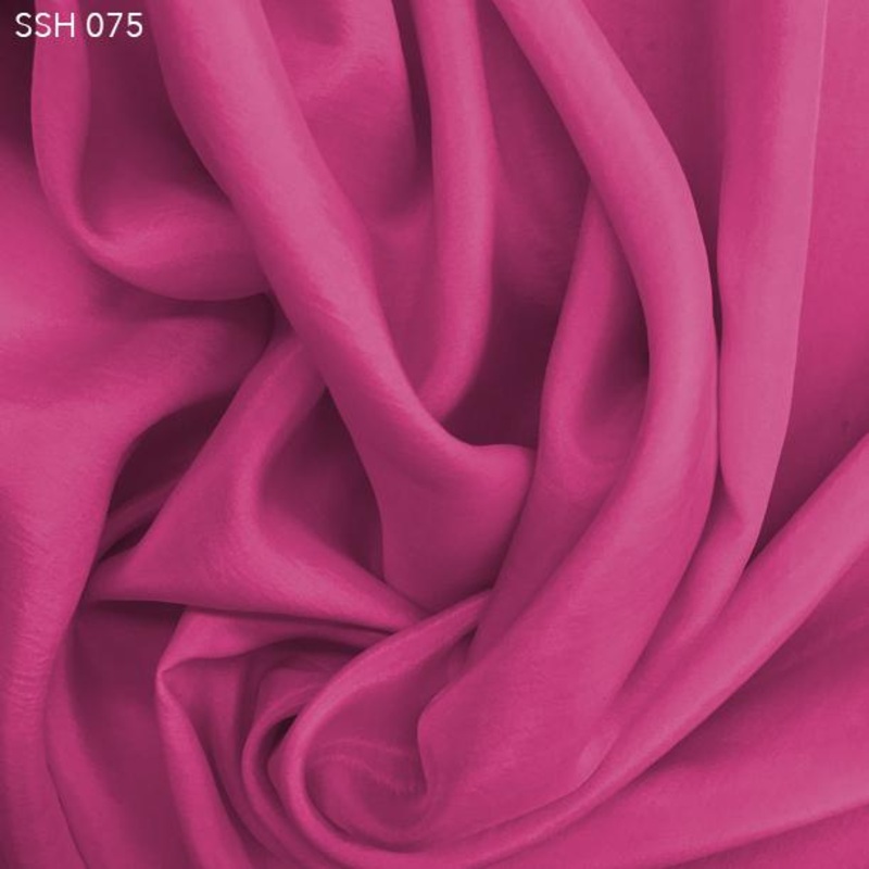 Silk Habotai (China Silk) – Fuscia Fabric by the Yard