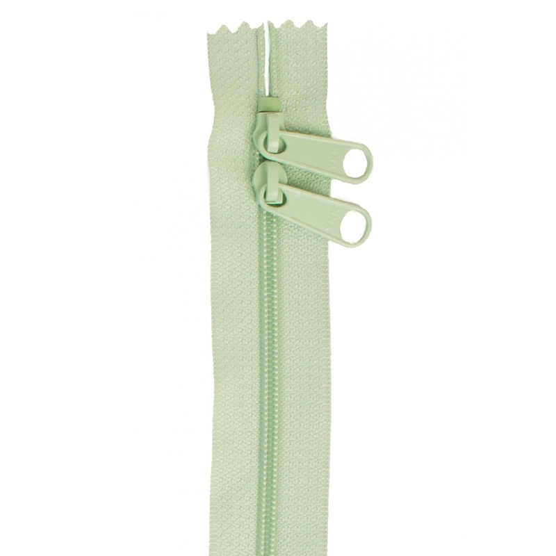 30″ Zipper – Double Slide #4.5 –  Light Mint – ByAnnie
