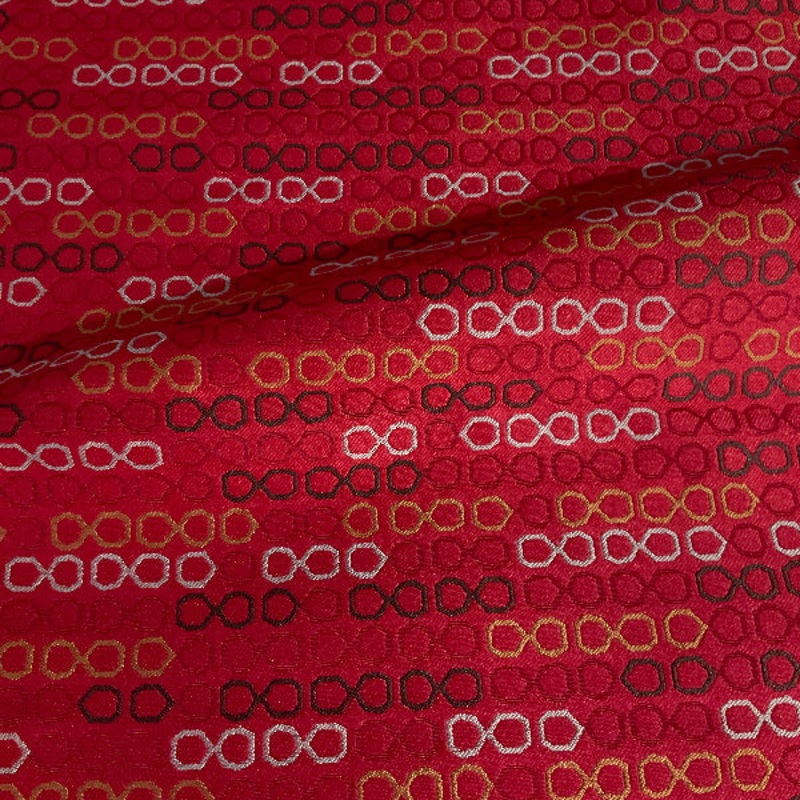 Momentum Lens Crimson Red Upholstery Fabric Order Product
