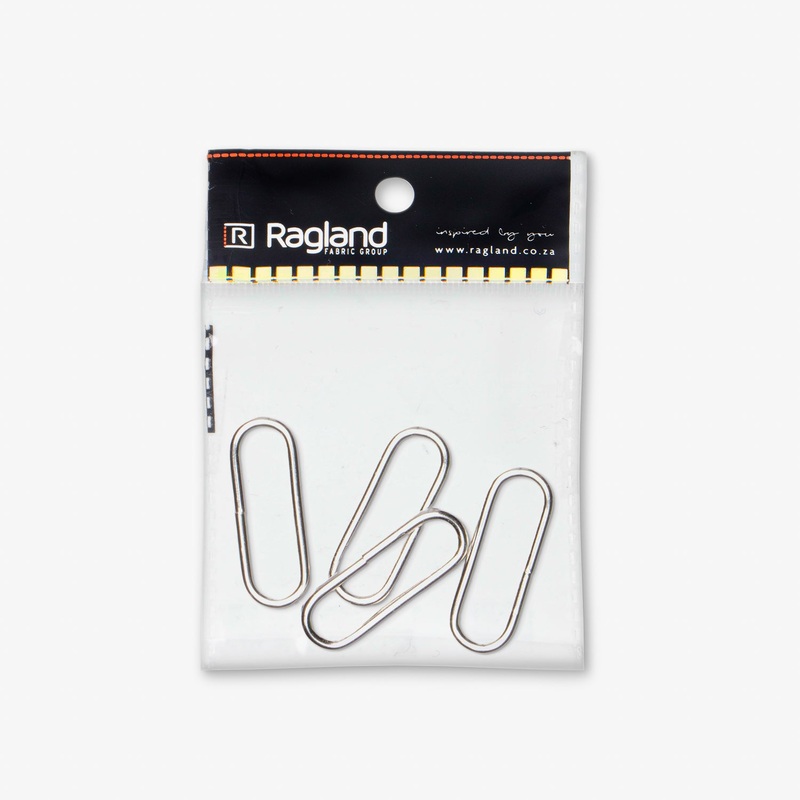 Rectangle Metal 38mm Pack of 2