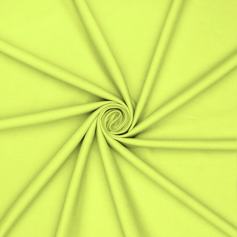 Twill Poly Cotton Lime – Clearance