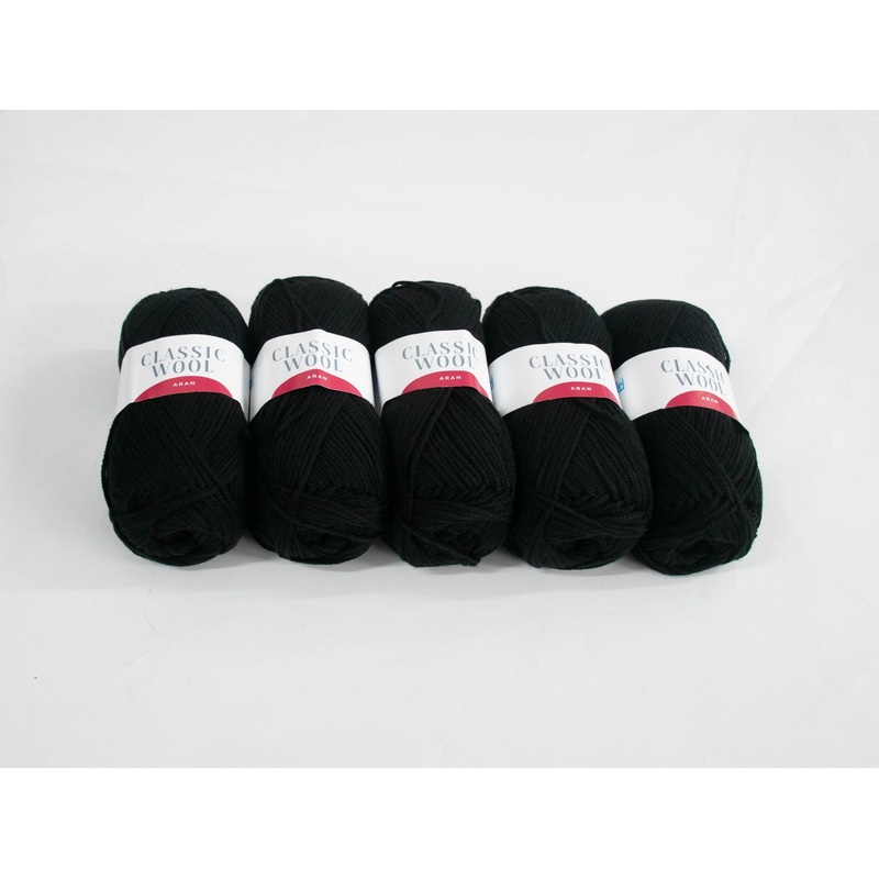 100g 5PC Classic Wool Aran 1000000414332