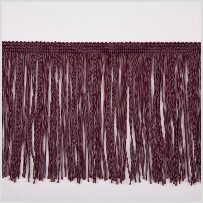 Eggplant Chainette Fringe – 4″