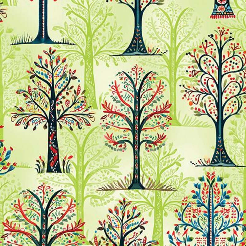 Farm Feathered Folk  –   15034-44 Folklore Forest Green