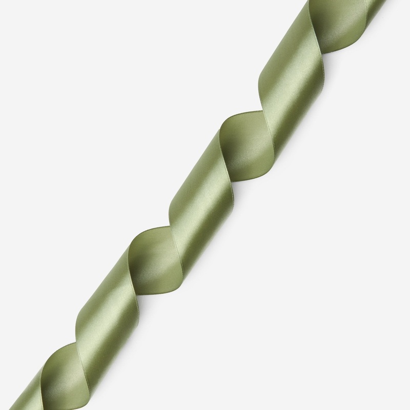 Satin Ribbbon 50mm – Olive #018 Per Meter