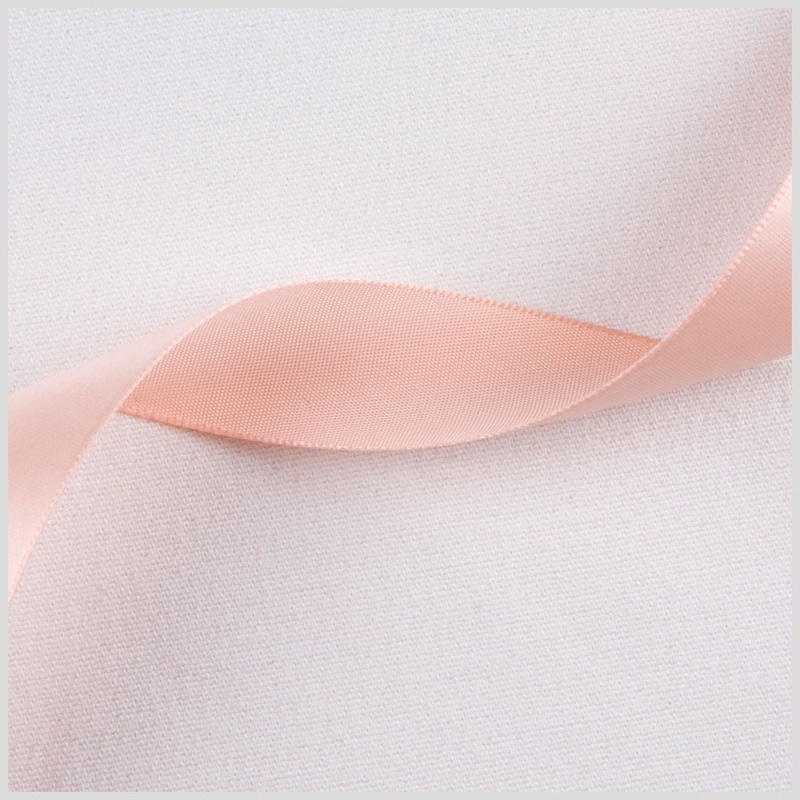 7/8″ Light Coral Single Face Satin Ribbon