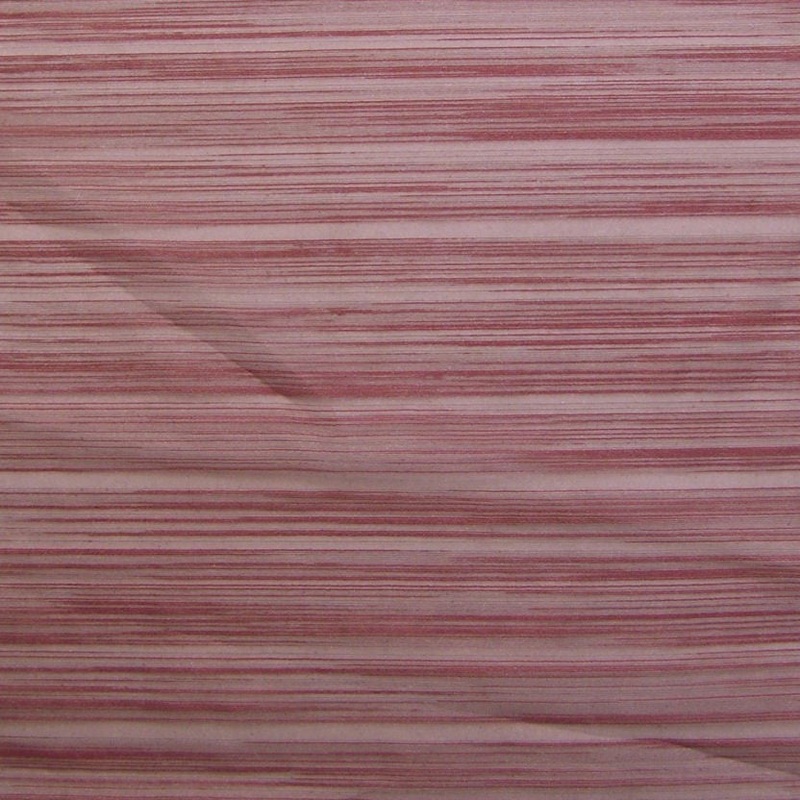 Brilliance Scarlet Strie Sheer Voile Drapery Fabric Order Product