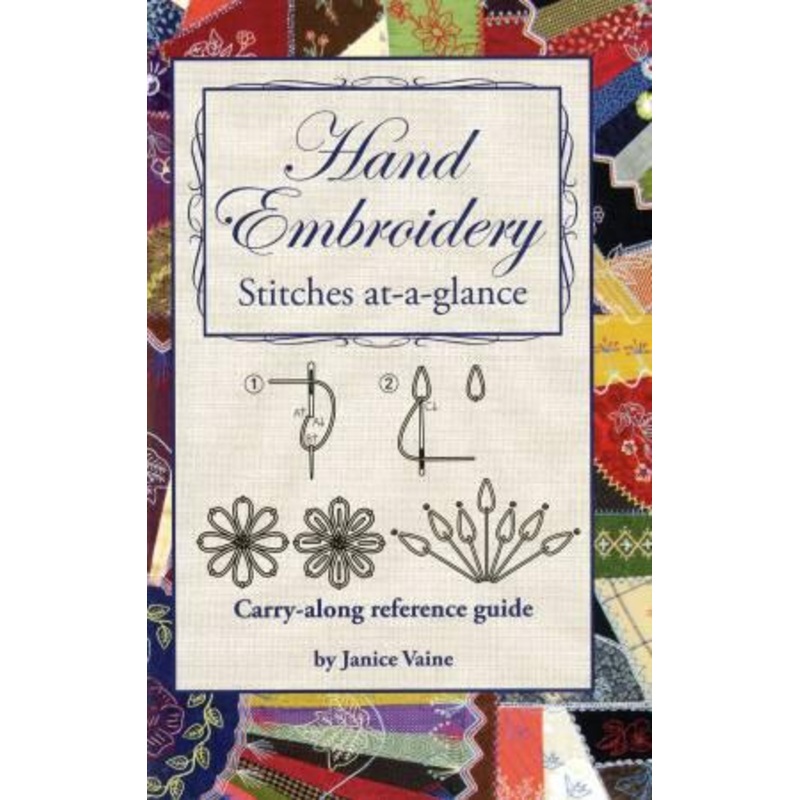 Hand Embroidery Stitches at-a-glance