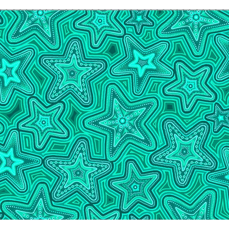 Sahul Land Stars Teal