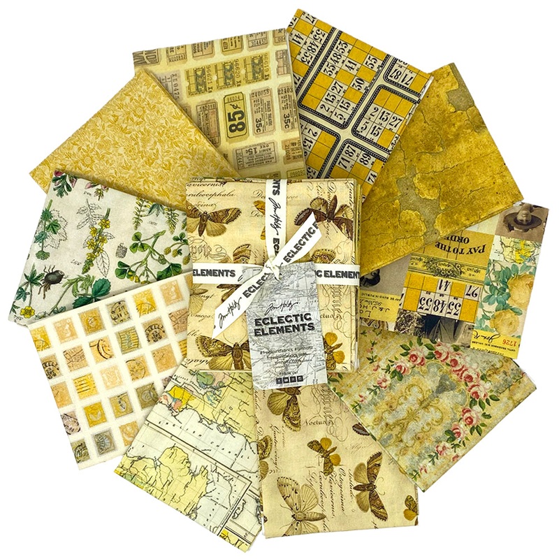 Yellow Palette Fat Quarter Bundle