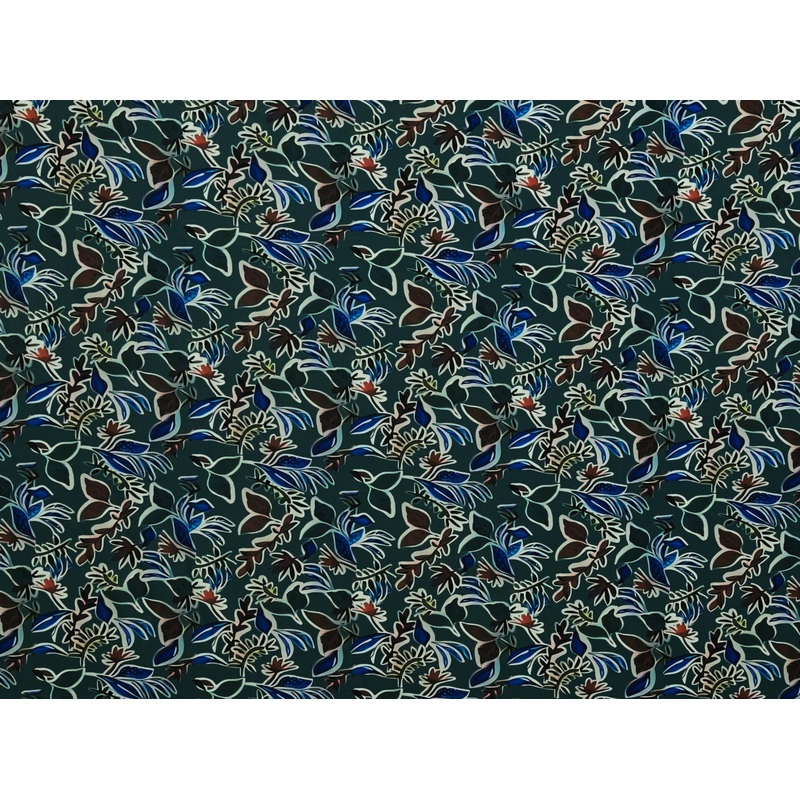 150cm Printed Ity Look Poly Spandex  DR2514-6 DR2514-6