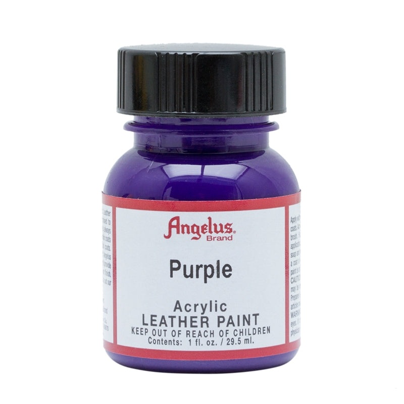 29.5ml Acrylic Leather Paint Purple 086366710470