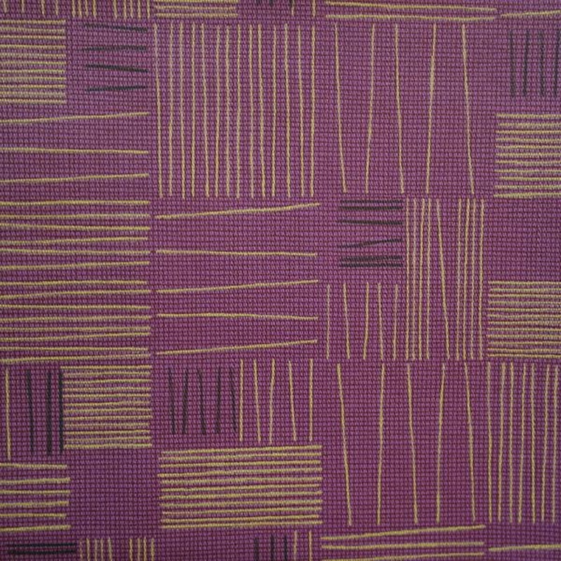 Arc-Com Tally Grape Purple Geometric Upholstery Vinyl Order Product