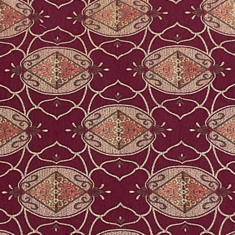 Burch Fabric Preston Raspberry Upholstery Fabric Order Product