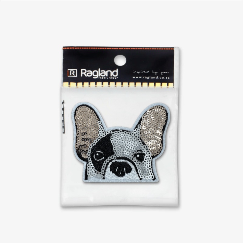 Motif Iron On Badge – FRENCHIE