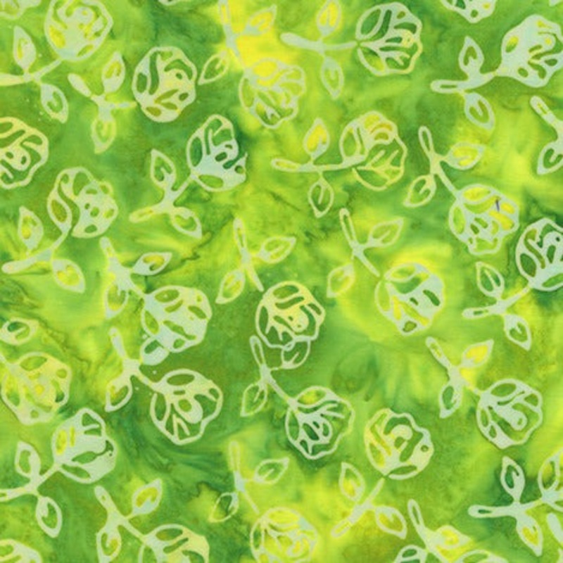 Soft Spring / Rosebuds in Green