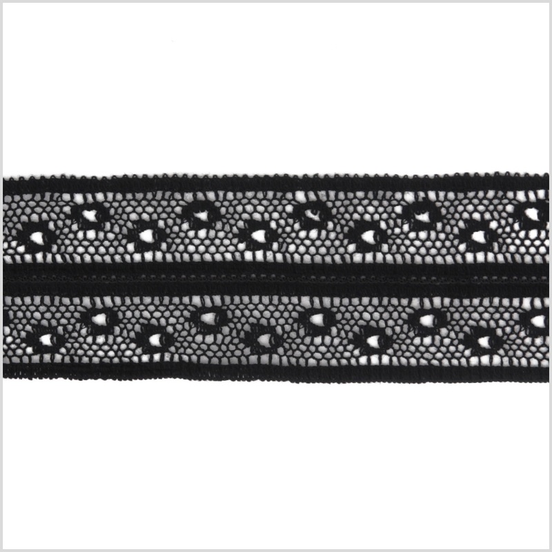 1.5″ Black Lace