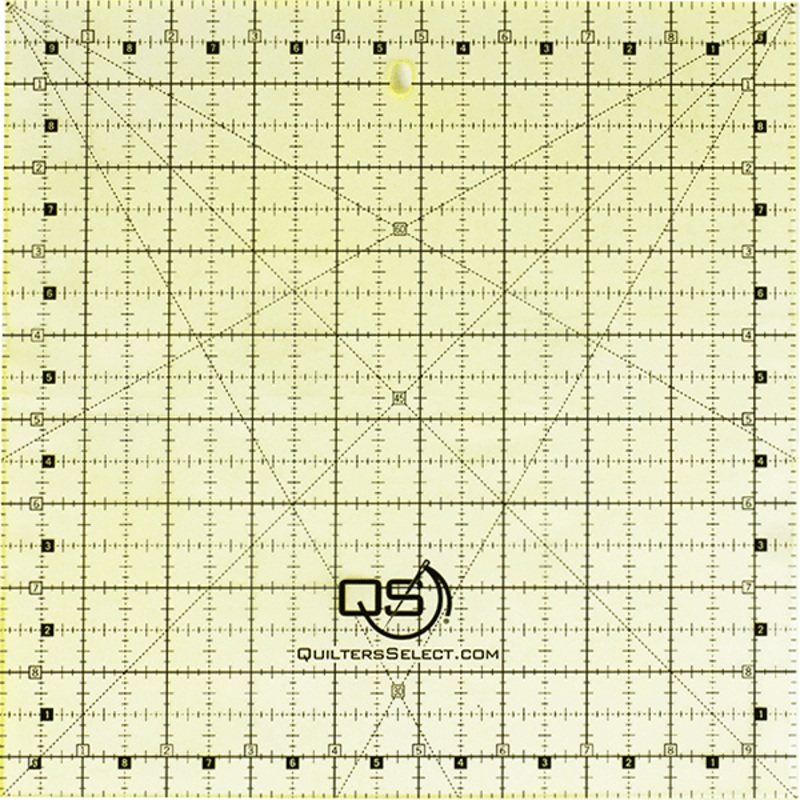 9.5″ x 9.5″ Non-Slip Ruler