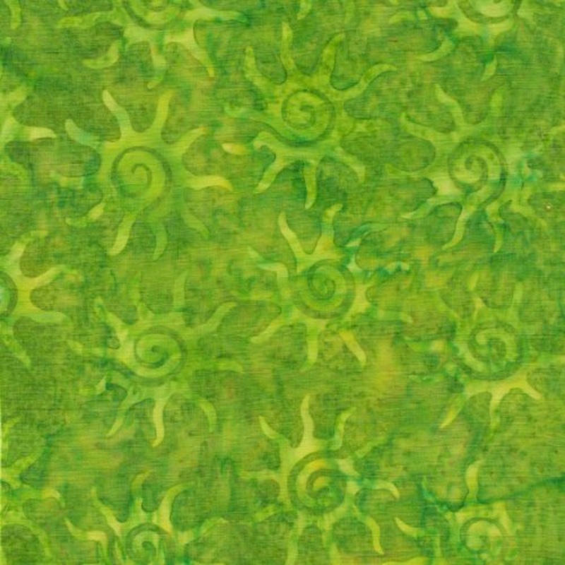Batiks Lime – (6)