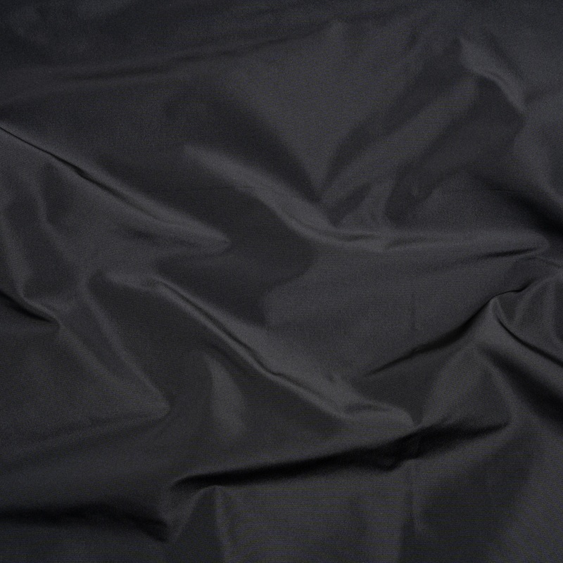 Polyester Taffeta Made in Italy – Black – Premium Collection