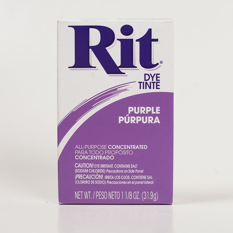 Rit All-Purpose Box Fabric Dye – Purple – 1 1/8oz