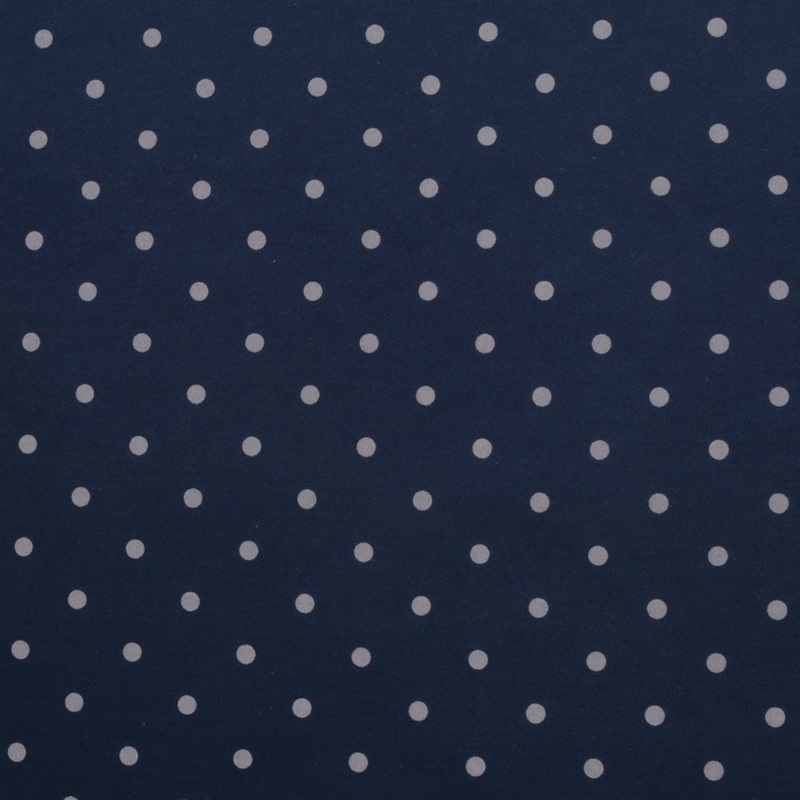 Track Suiting Brushed Cotton Indigo Blue