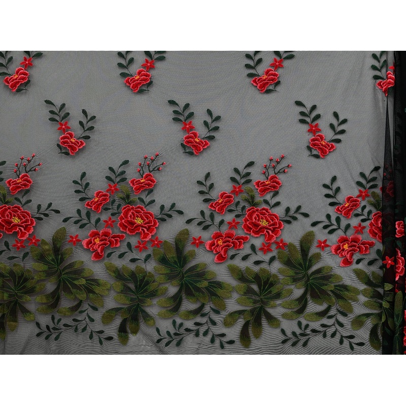 130cm Trendy Embroidered Tulle BF729-1 BF729-1