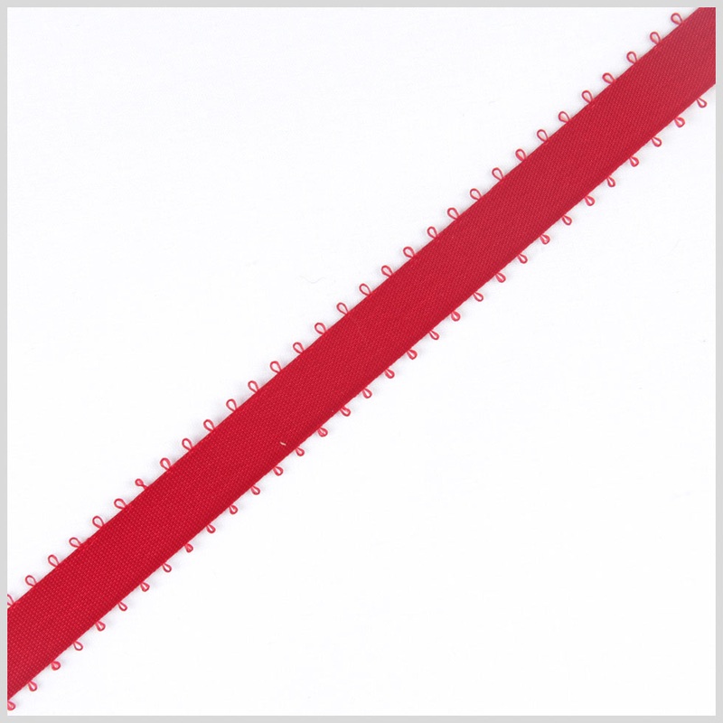 3/16″ Red Double Face Feather Edge Satin Ribbon