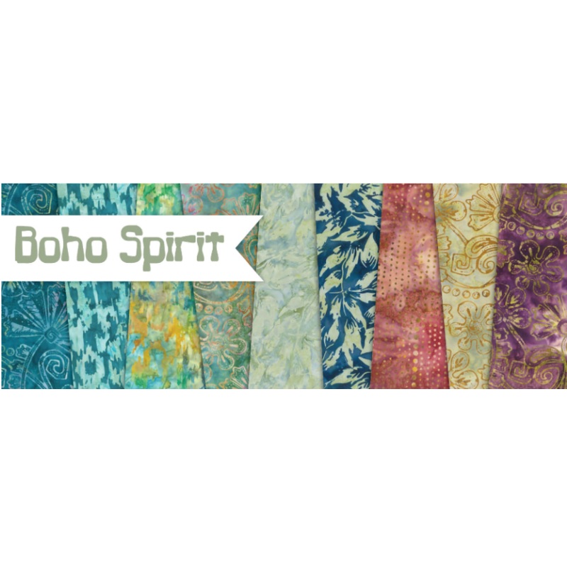 Boho Spirit – Fat Quarter Bundle – 28 Pieces – 19.5″ x 21″ each