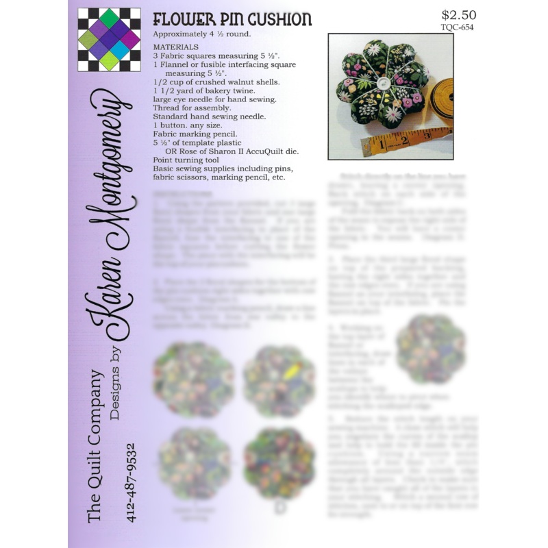 Flower Pin Cushion