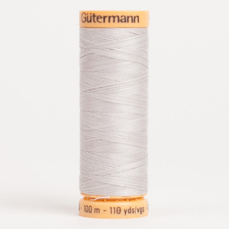 Gutermann Cotton Thread 100m – 9090 Light Gray