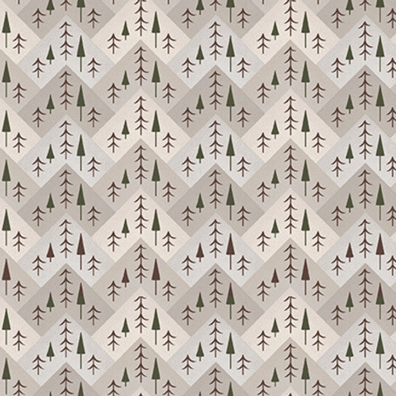 Mountains Are Calling 2 3133-44 Cream Trees