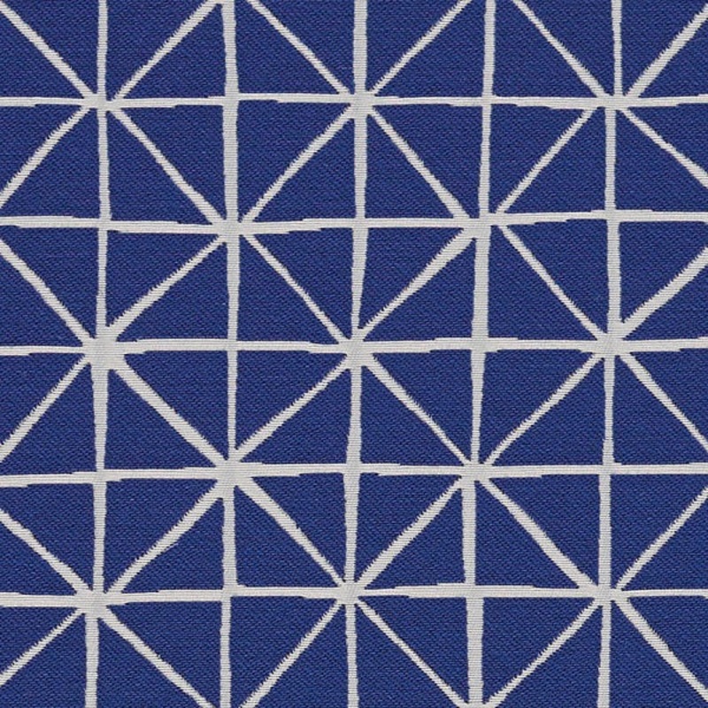 Remnant of Arc-Com Grid Blueberry Upholstery Fabric Order Product 1