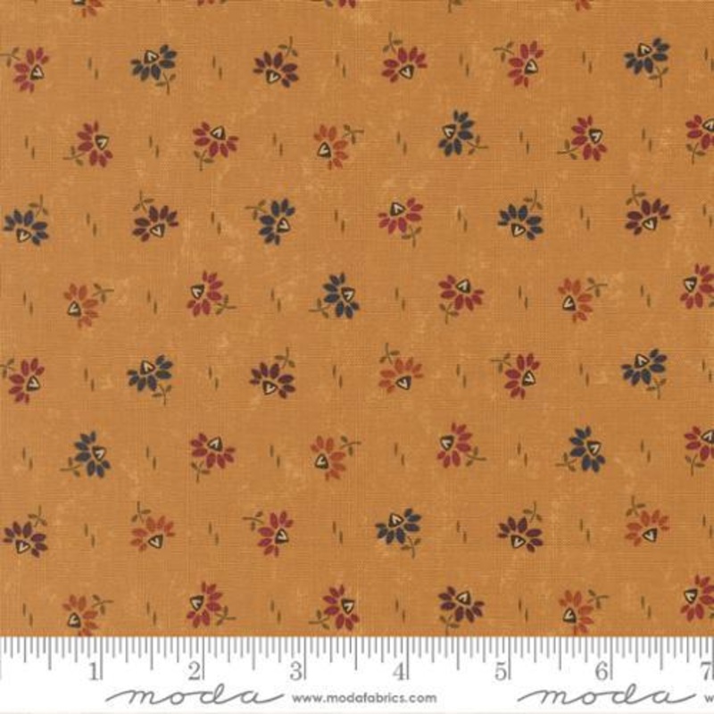 Wheatland Flax  –  59793-12 Coneflowers Small Floral Gold