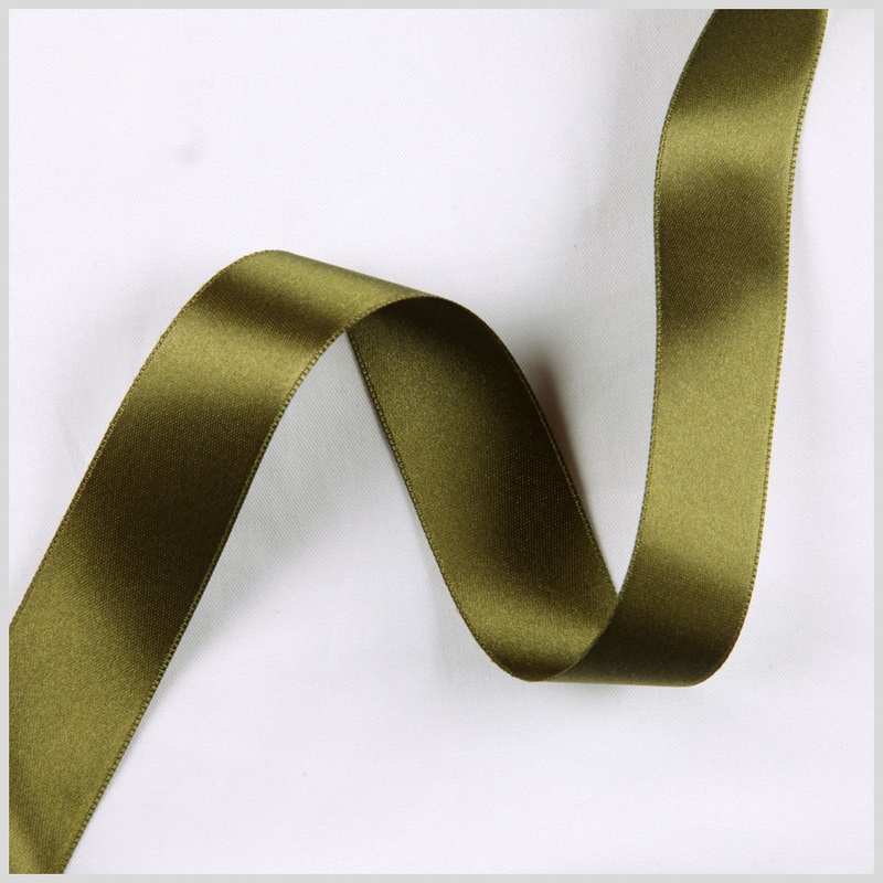 1.5″ Sage Double Face French Satin Ribbon