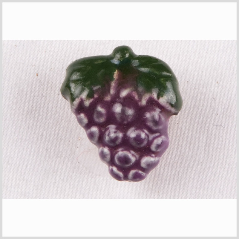 Purple Ceramic Button – 36L/23mm