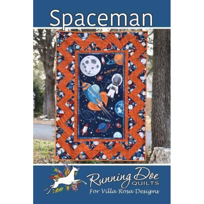 Spaceman – By Running Doe Quilts for Villa Rosa Designs