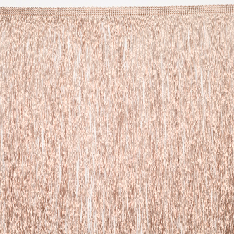 16″ European Champagne Chainette Fringe Trim